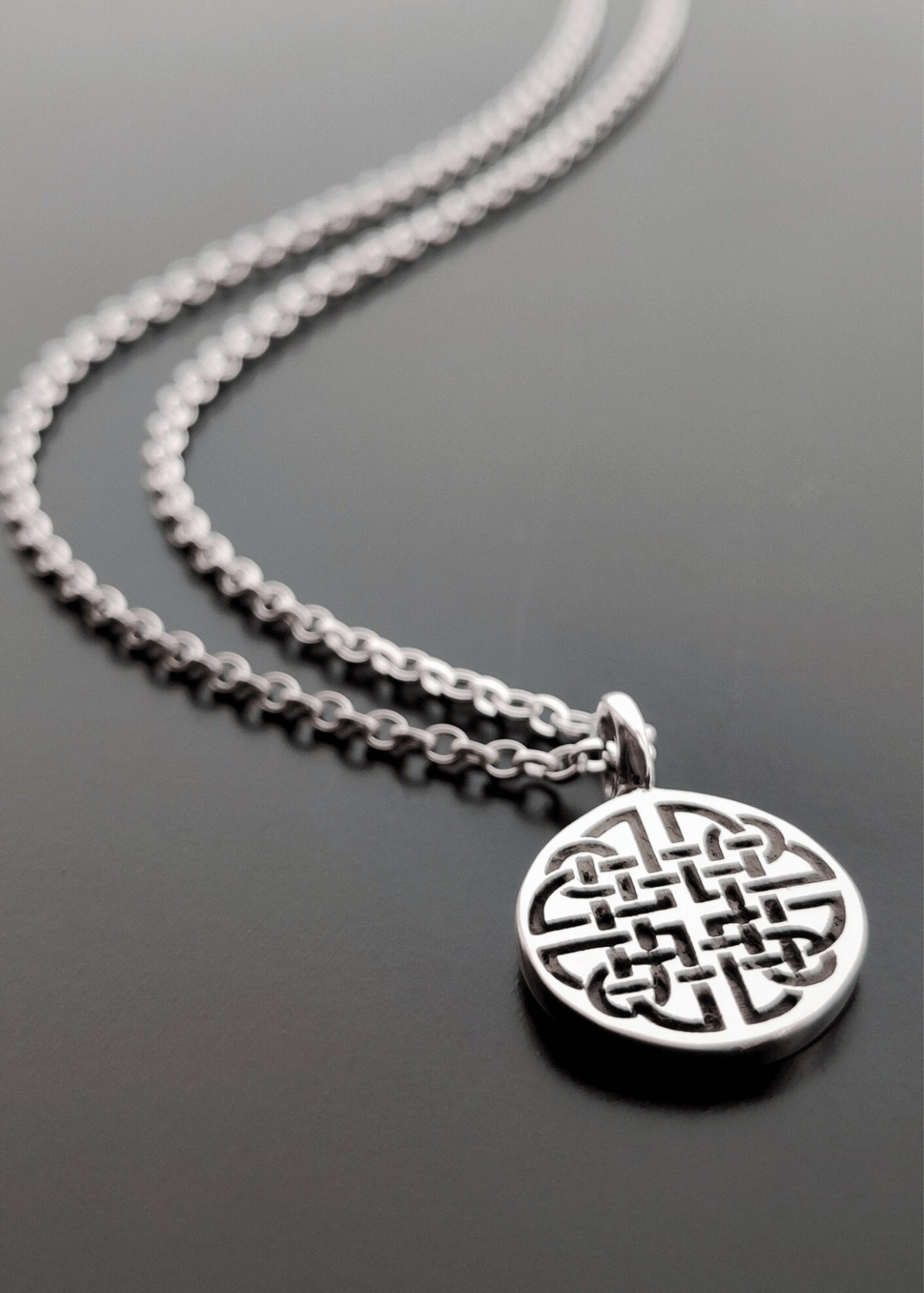Knotted Celtic Pendant Dara Celtic Knot Pendant Necklace 925 Sterling  Silver Celtic Jewelry - Etsy | Celtic pendant, Celtic knot pendant, Celtic  jewelry