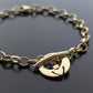 Gold Claddagh Bracelet details