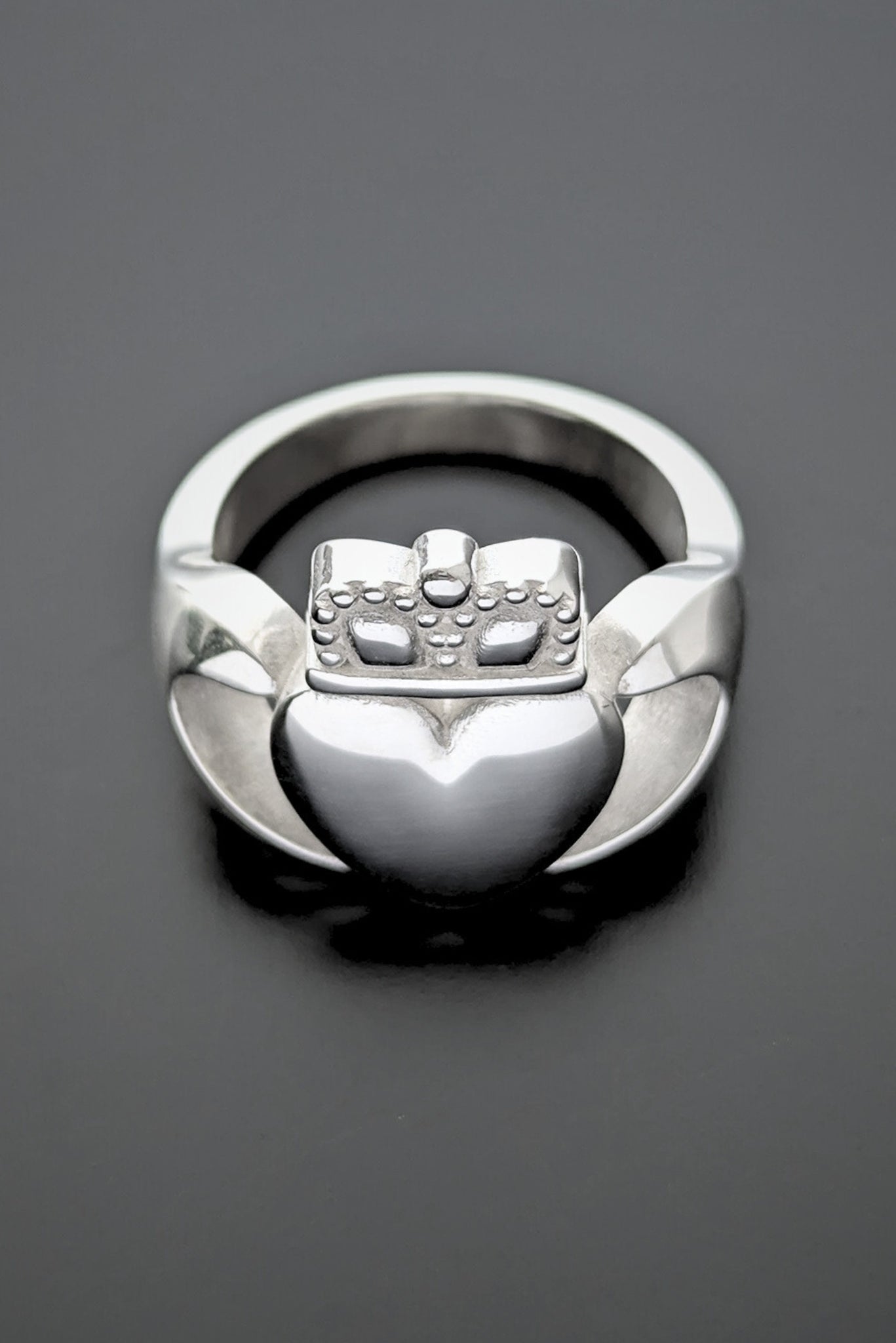 extra large claddagh ring