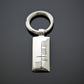 Ogham Family Keychain in sterling silver